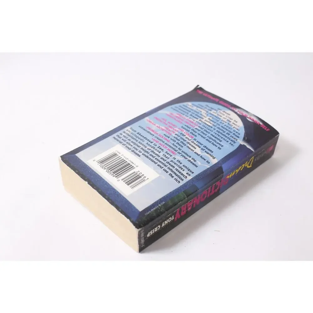 Dream Dictionary by TonyCrisp Guide Handbook Dell Book Paperback ~260702-WH 1125